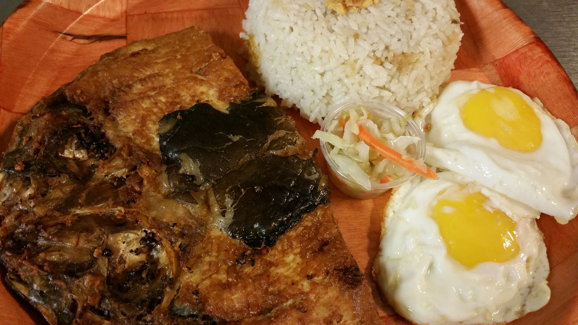 Savory Fried Chicken Cooked to order Filipino food in Elk Grove, CA