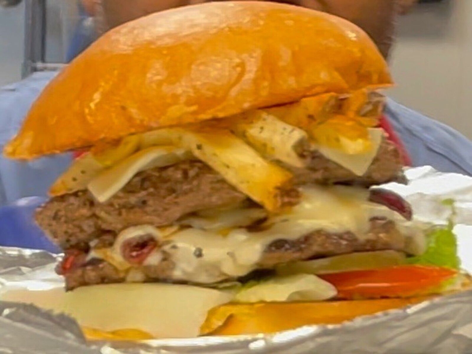 Don't Hurt Yourself Burger from Chef Mo's menu