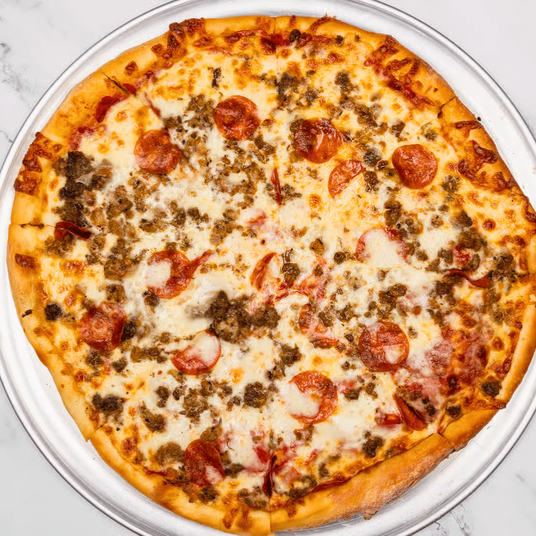 Three R Topping Pizza Image Filippis Santee - 10767 Woodside | Order Online from Filippis Santee